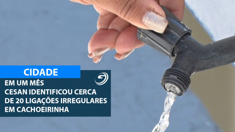 CESAN RETIRA 20 LIGACOES IRREGULARES EM CACHOEIRINHA