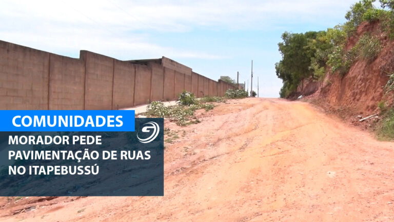 REPORTER NOS BAIRROS PAVIMENTAÇÃO ITAPEBUSSU 25 02