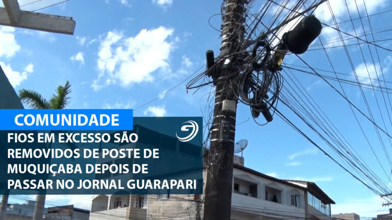 REPORTER NOS BAIRROS REPARO FIOS EM MUQUICABA 04 02_01