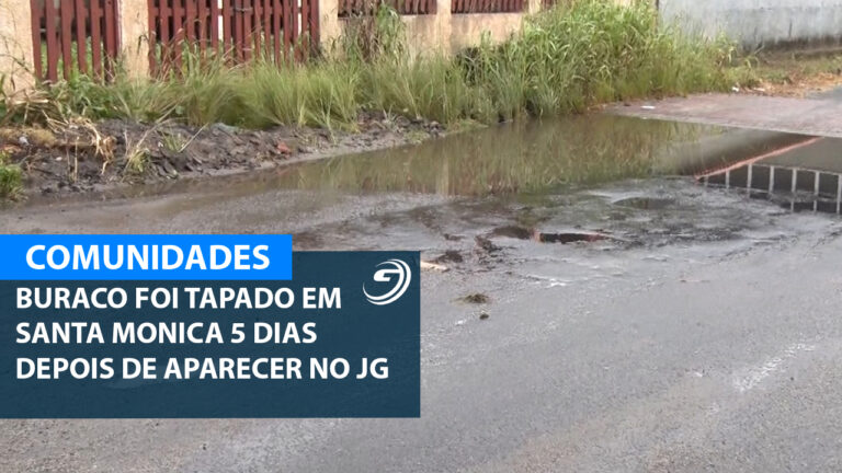 REPORTER NOS BAIRROS REPAROS SANTA MONICA 05 02_01