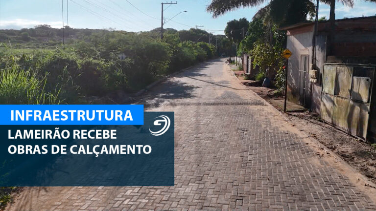 ANDAMENTO OBRA LAMEIRÃO