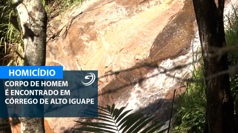CORPO ENCONTRADO EM ALTO IGUAPE