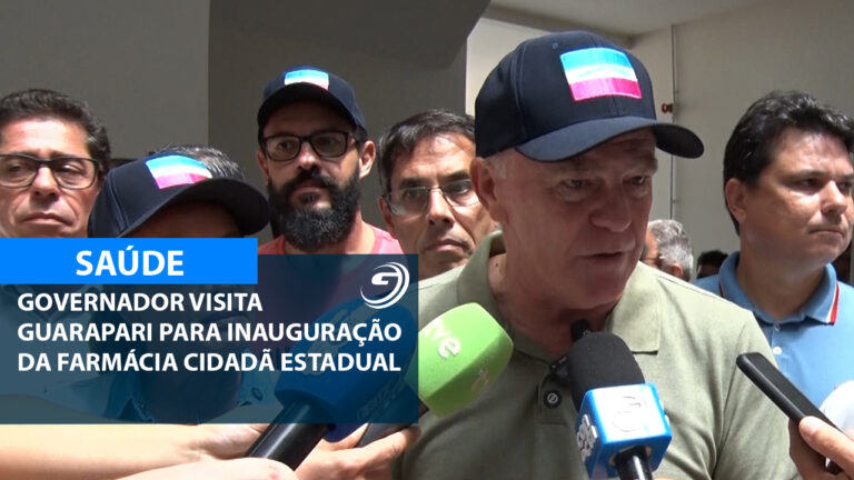 GOVERNO INAUGURA FARMACIA ESTADUAL EM GUARAPARI