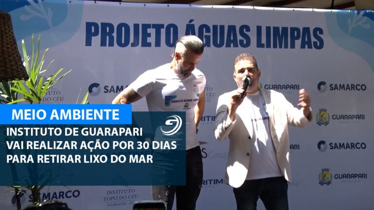 INSTITUTO TOPO DO CEU LANÇA PROJETO AGUAS LIMPAS