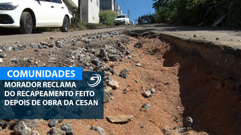 REPORTER NOS BAIRROS RECAPEAMENTO ITAPEBUSSU 18 03