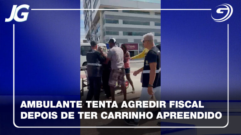 AMBULANTE TEM CARRINHO APREENDIDO EM FISCALIZACAO
