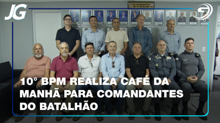 DECIMO BATALHAO REALIZA ENCONTRO COM EX COMANDANTES
