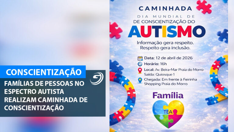 DIVULGAÇÃO CAMINHADA AUTISMO