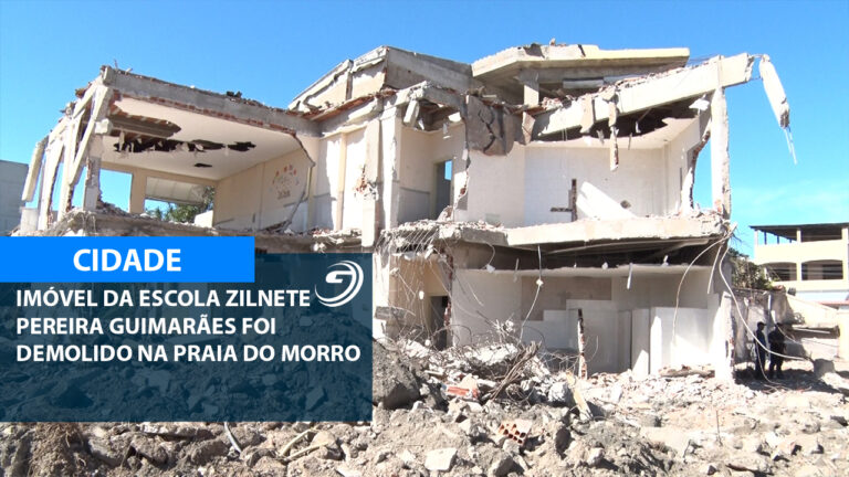ESTRUTURA ESCOLA ZILNETE DEMOLIDA