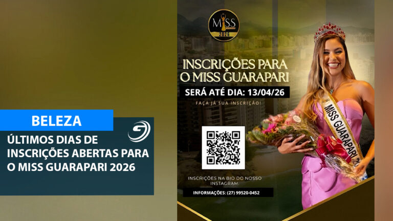 INSCRIÇÕES MISS GUARAPARI 2026