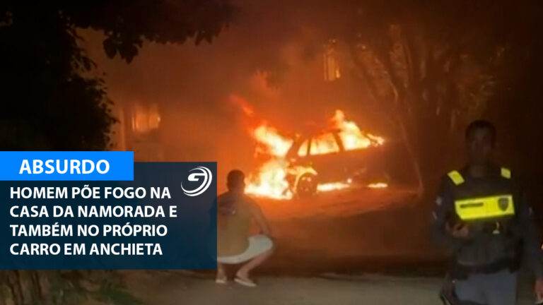 MULHER ACUSA EX NAMORADO DE INCENDEAR CASA