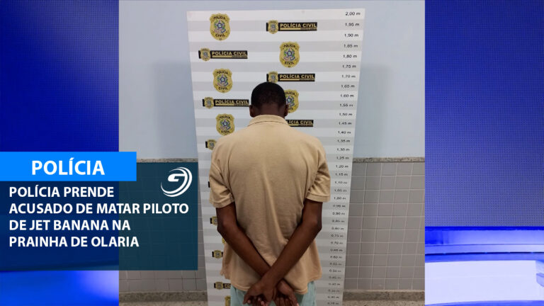 PRESO SUSPEITO DE ASSASSINAR CRISTIANO ROSA