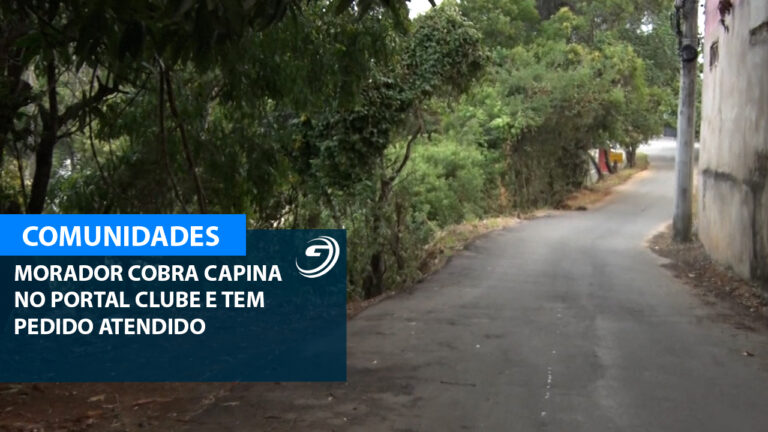 REPORTER NOS BAIRROS CAPINA PORTAL CLUBE 11 04