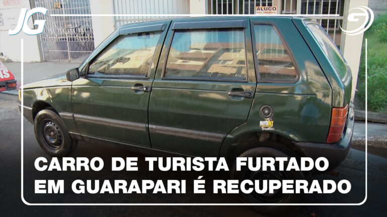 TURISTA MINEIRO RECUPERA CARRO FURTADO