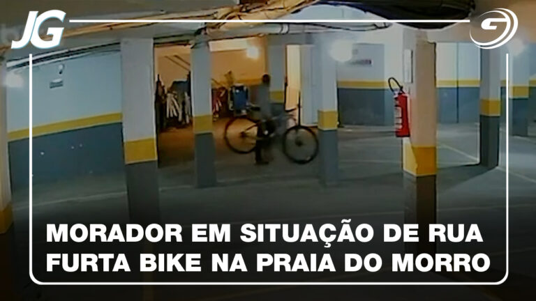 BICICLETA FURTADA PREDIO PRAIA DO MORRO