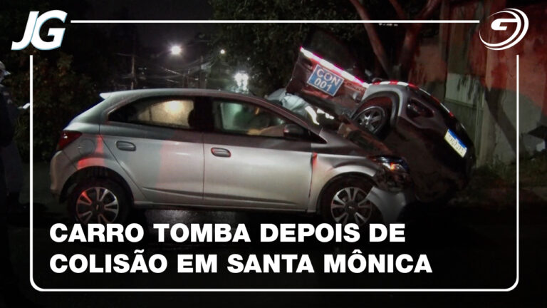 COLISAO ENVOLVENDO DOIS CARROS BAIRRO SANTA MONICA
