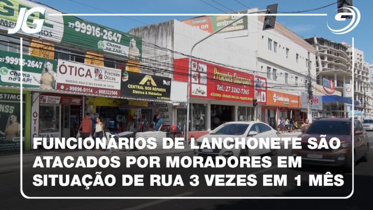 COMERCIANTES DO CENTRO AMEDRONTADOS POR MORADORES DE RUA