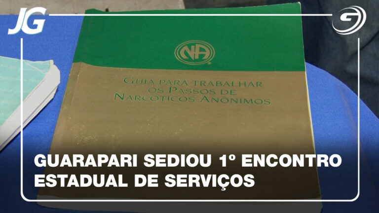 GUARAPARI SEDIOU PRIMEIRO FORUM NARCOTICOS ANONIMOS