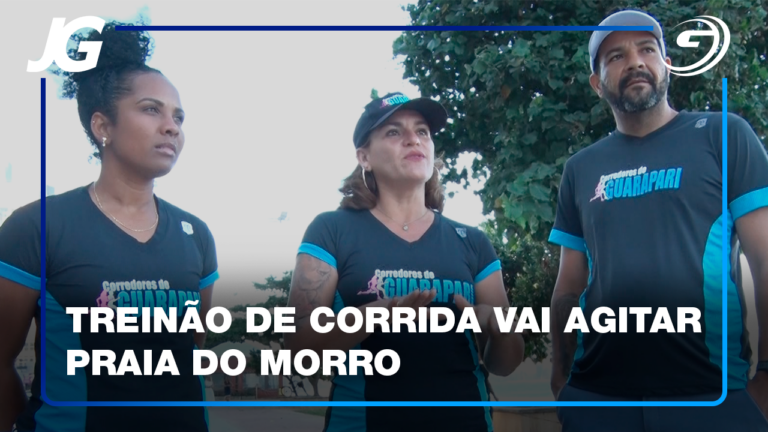A INICIATIVA É DO GRUPO CORREDORES DE GUARAPARI E O TREINÃO ACONTECE NO SÁBADO
