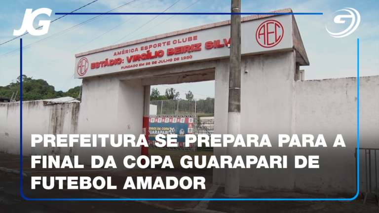 A TV GUARAPARI VAI FAZER A TRANSMISSÃO AO VIVO DO JOGO