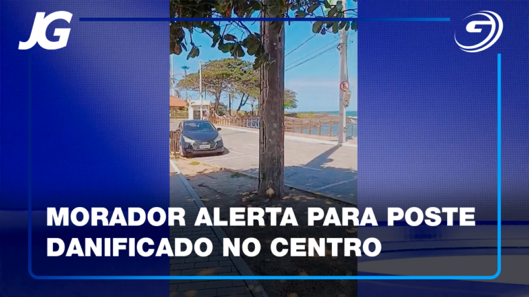 ALÉM DISSO, ELE CHAMA ATENÇÃO PARA BUEIRO OBSTRUÍDO NA ORLA