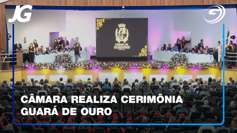 ALÉM DO GUARÁ DE OURO, HOUVE TAMBÉM A ENTREGA DO TÍTULO DE CIDADÃO GUARAPARIENSE