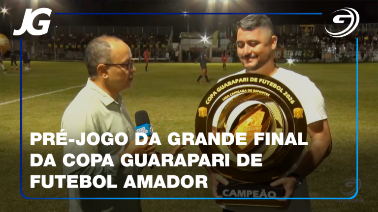 EXPECTATIVA PARA A FINAL DA COPA GUARAPARI DE FUTEBOL AMADOR
