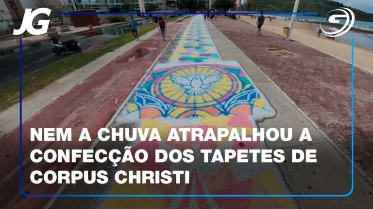 FIÉIS SE EMPENHARAM PARA CONFECCIONAR OS TAPETES DE CORPUS CHRISTI