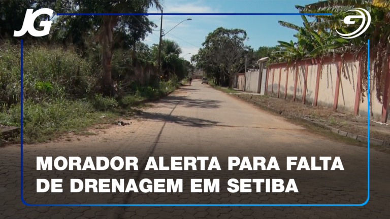 NA RUA SAFIRA A FALTA DE DRENAGEM CAUSA ALAGAMENTOS