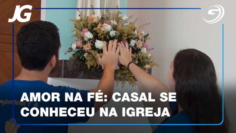 NO DIA DOS NAMORADOS, CASAL CELEBRA O AMOR ATRAVÉS DA FÉ