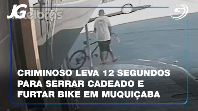 O CRIMINOSO JÁ ESTAVA COM A SERRA NA MÃO E NÃO SE PREOCUPOU EM ESCONDER O ROSTO