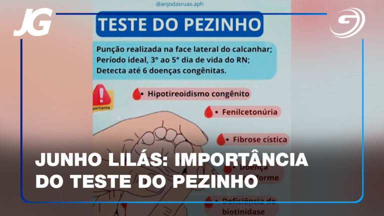 O TESTE IDENTIFICA DOENÇAS GENÉTICAS E METABÓLICAS EM RECÉM-NASCIDOS