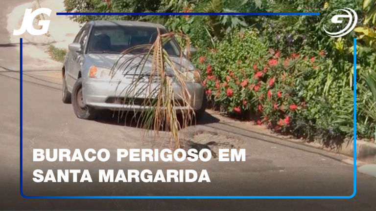 BURACO OFERECE RISCO PARA OS MORADORES E APOSENTADO PEDE REPARO