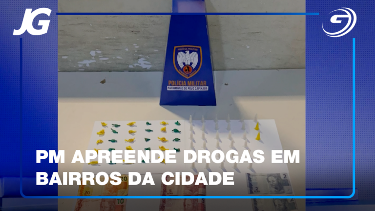 ENTORPECENTES FORAM LOCALIZADOS TRÊS BAIRROS
