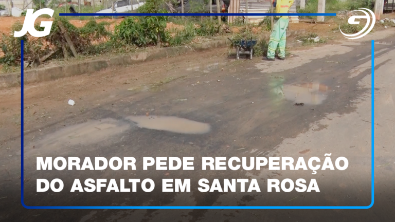 MORADOR DIZ QUE FORAM FEITAS BOCAS DE LOBO, MAS O ASFALTO NÃO FOI RECUPERADO