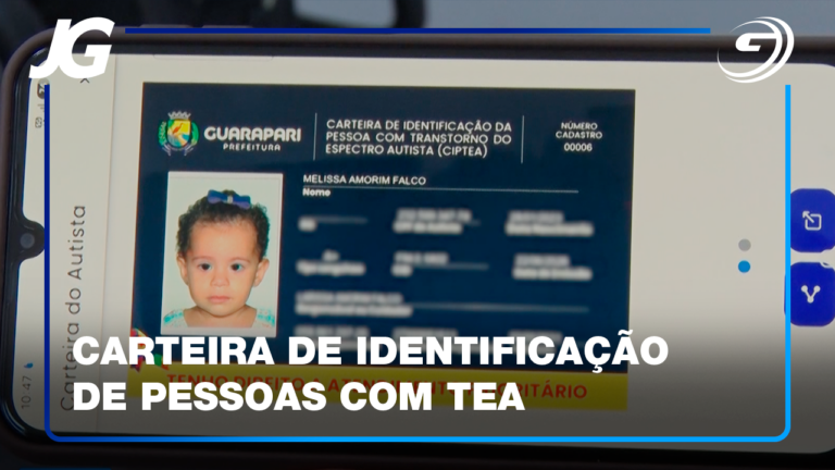 PREFEITURA LANÇOU O DOCUMENTO PARA AJUDAR A IDENTIFICAR PESSOAS COM AUTISMO