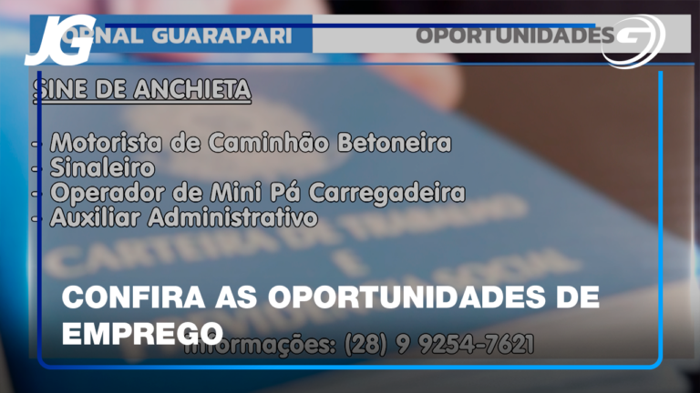 SEMANA COMEÇOU COM MUITAS VAGAS NO COMÉRCIO LOCAL