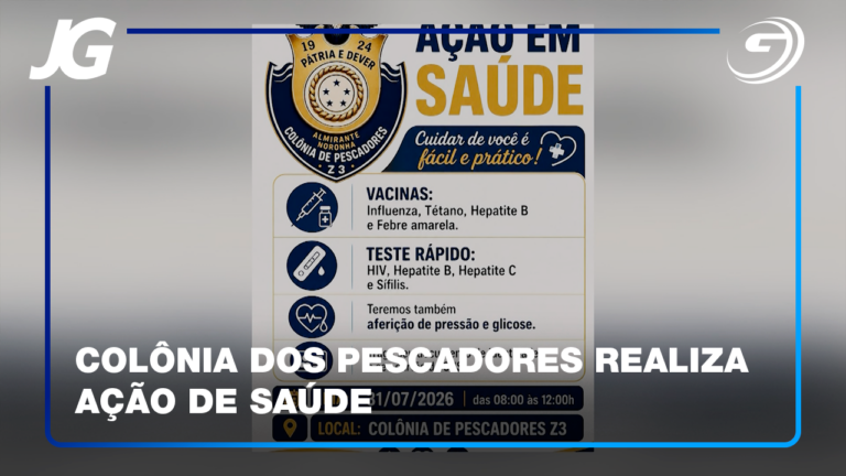 SERÃO OFERECIDOS TESTES RÁPIDOS, VACINAS, AFERIÇÃO DE PRESSÃO E GLICOSE