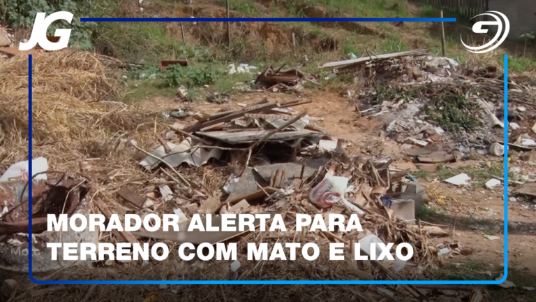 TERRENO NO SANTA MARGARIDA TRAZ MAU CHEIRO E ATRAI INSETOS E RATOS PARA A REGIÃO