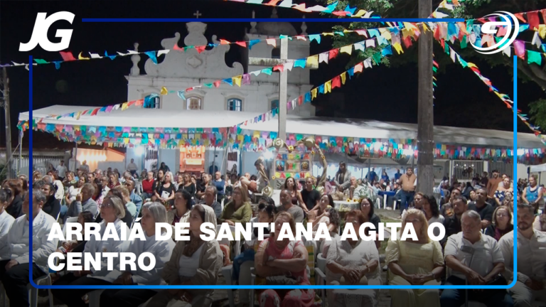 TRADICIONAL ARRAIÁ REÚNE MORADORES E TURISTAS PARA A FESTA RELIGIOSA NA ANTIGA MATRIZ
