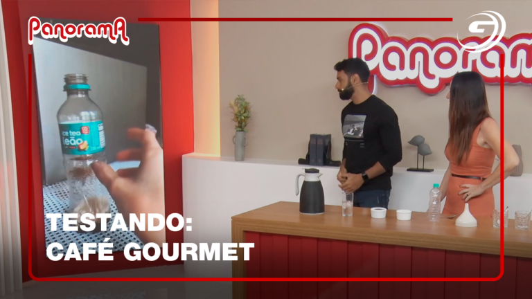 Testando café gourmet