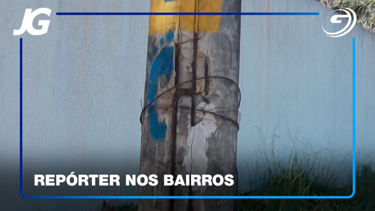 ADVOGADA ALERTA PARA POSTES COM ESTRUTURA DANIFICADA NO IPIRANGA