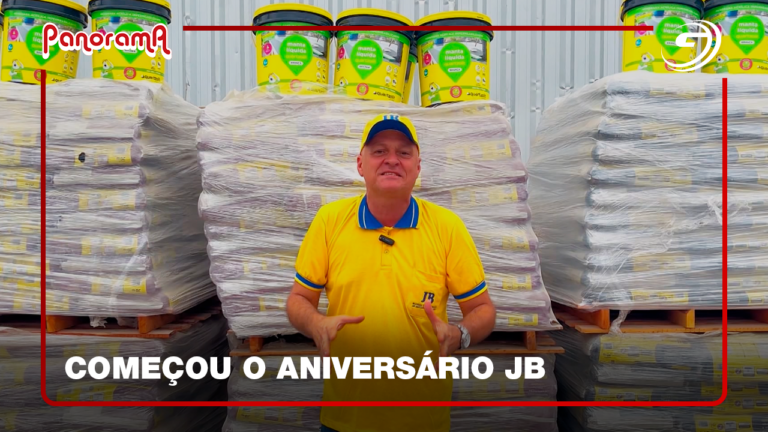 Começou o aniversário JB