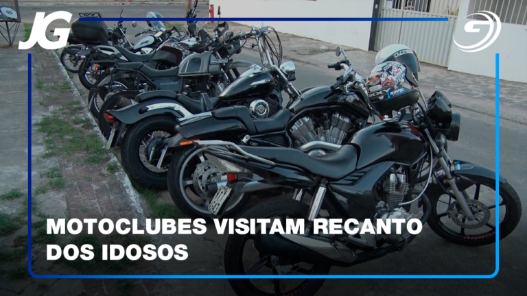MOTOCLUBES PROMOVERAM UMA TARDE DIVERTIDA PARA OS IDOSOS DO RISA