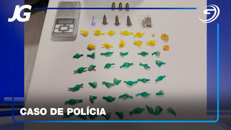 PM APREENDE DROGAS, MUNIÇÕES E DINHEIRO EM GUARAPARI