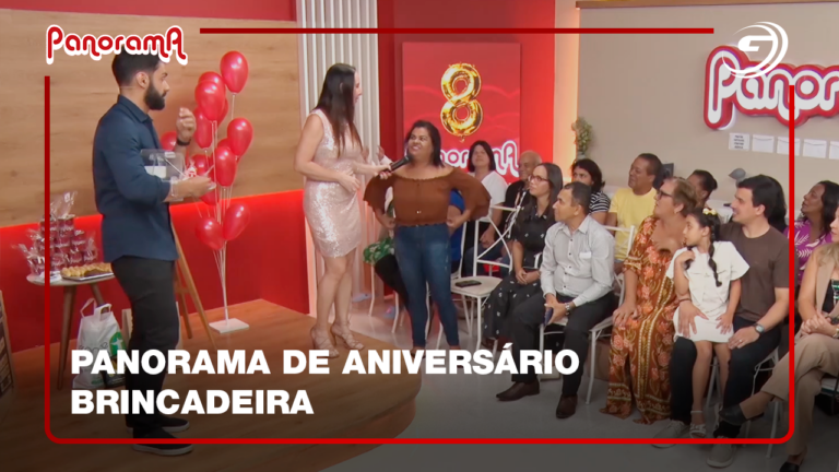 Panorama de aniversário - brincadeira