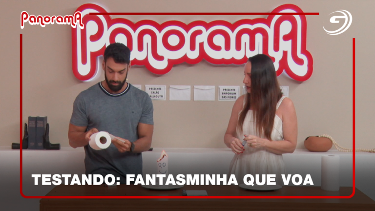 Testando fantasminha que voa