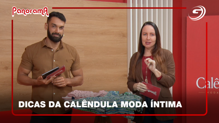Dicas da Calêndula moda íntima