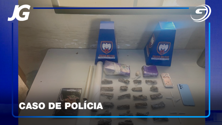 PM APREENDE DROGAS E MATERIAIS UTILIZADOS PELO TRÁFICO NO ITAPEBUSSU