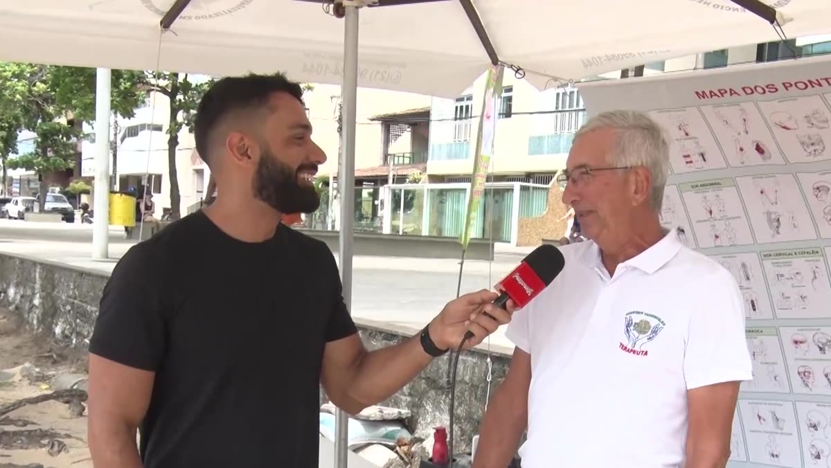 Gregório Vasconcelos atende na Praia das Castanheiras, em Guarapari